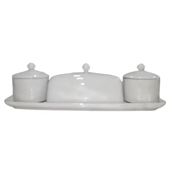 Pottery Barn | Kitchen | Pottery Barn Great White Condiment  display picture 1